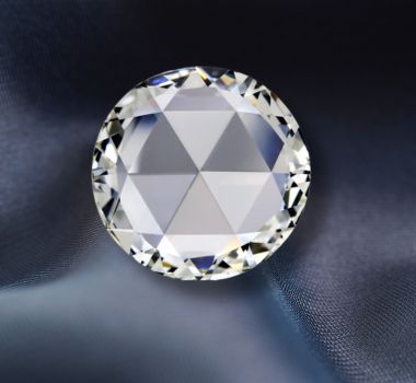 Rose cut diamond