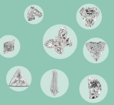 Incredible and rare diamond shapes