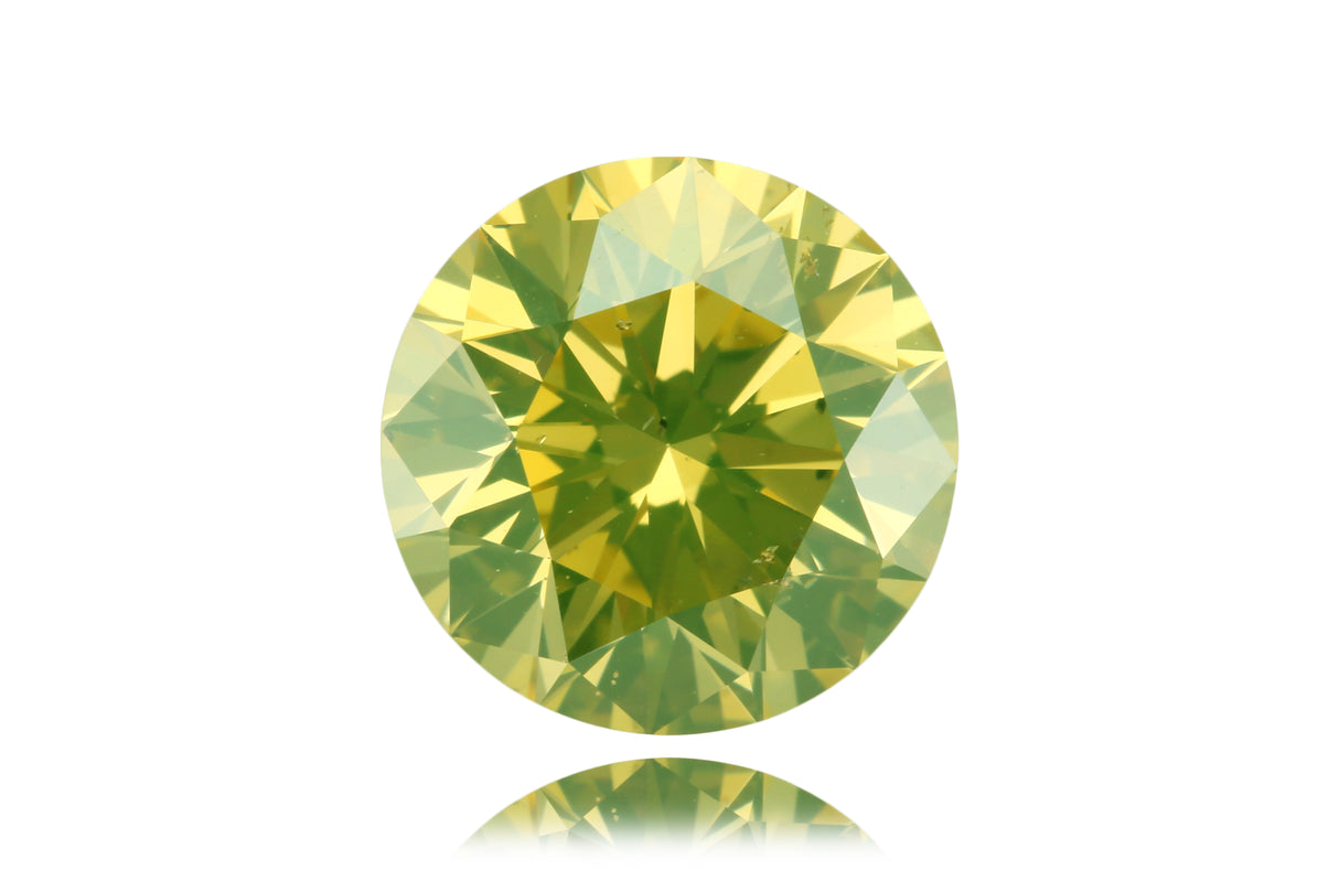 2.22 carat Round diamond Yellow SI2