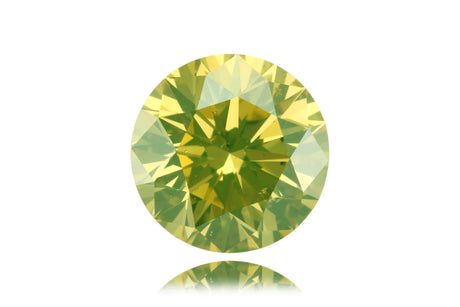 2.22 carat Round diamond Yellow SI2