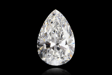 6.01 carat Pear diamond D VS2