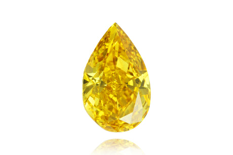 1.51 carat Pear diamond Yellow VS1