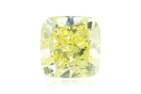 11.07 carat Cushion diamond Yellow SI2