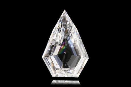 5.06 carat Shield diamond D SI1
