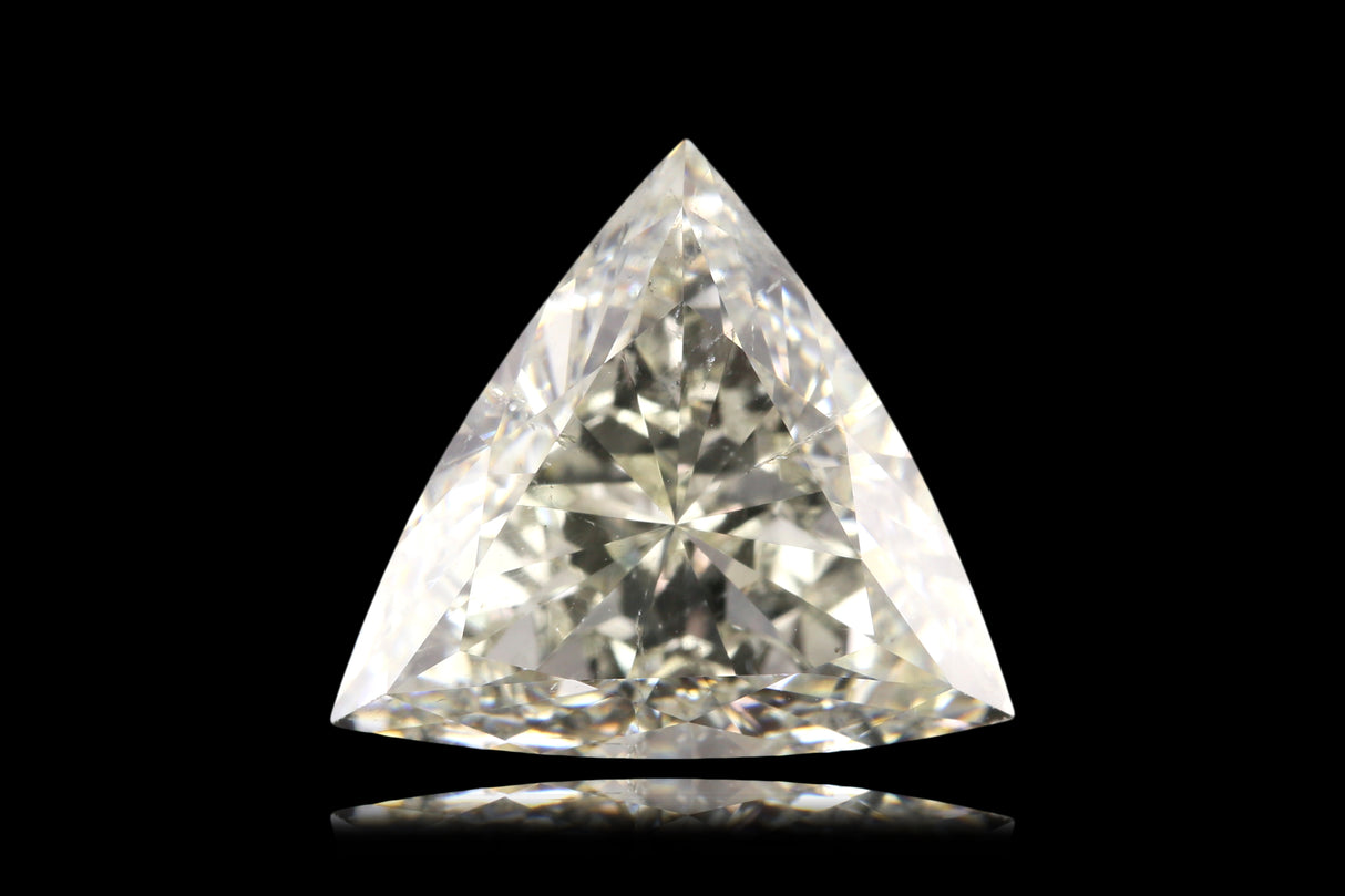 3.51 carat Triangle diamond K SI2
