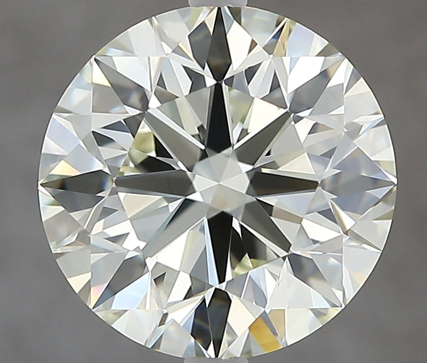 3.70 carat Round diamond K VVS1 Excellent