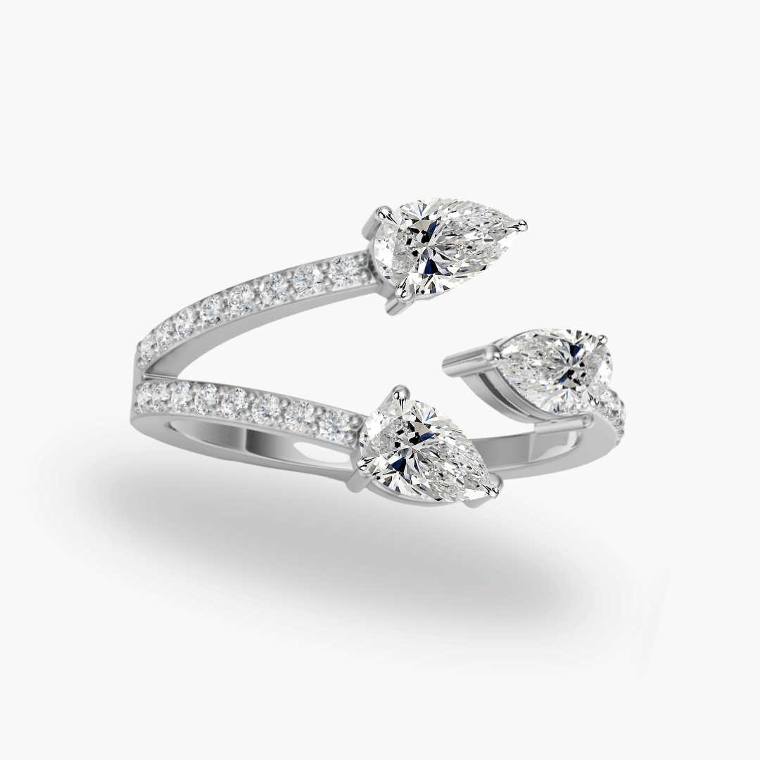 18K White Gold, 14K White Gold