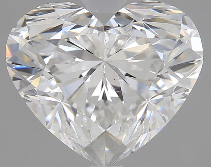 1.80 carat Heart diamond F SI2