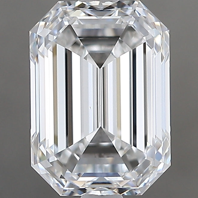 2.01 carat Emerald diamond E VS1