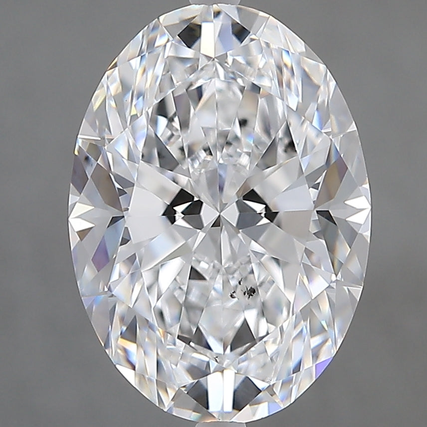 3.70 carat Oval diamond D SI1