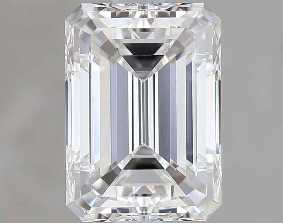 1.80 carat Emerald diamond E  VVS2