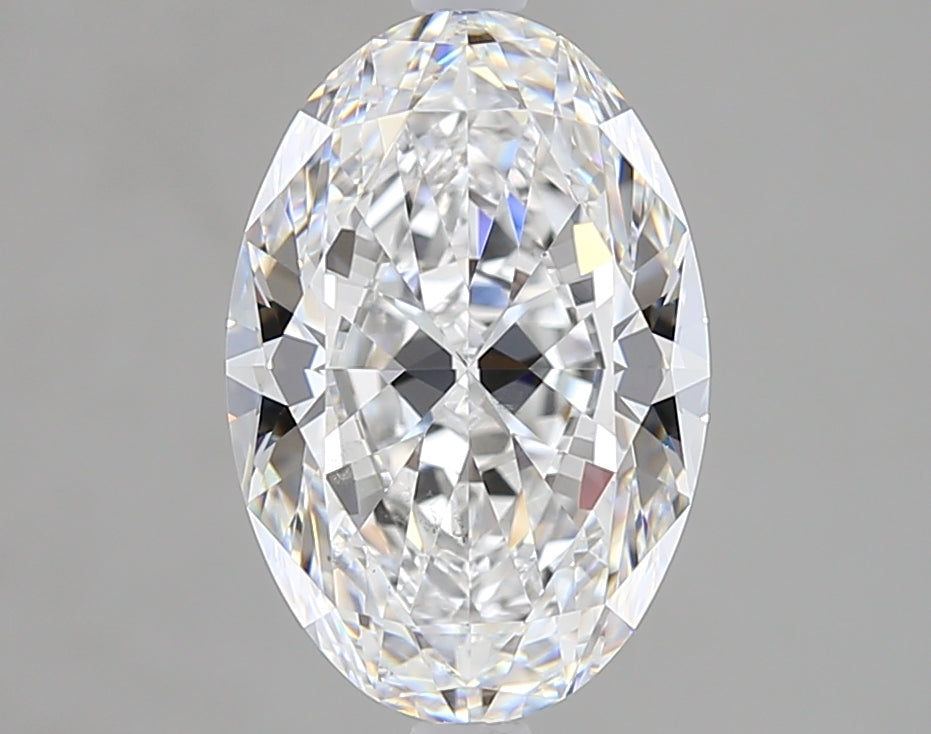 3.05 carat Oval diamond D SI1