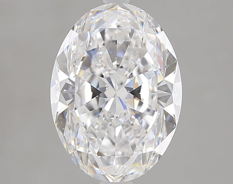 3.01 carat Oval diamond D SI1