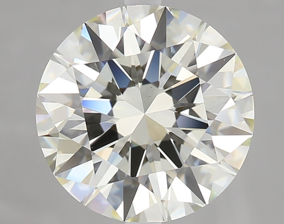 3.01 carat Round diamond J  VS1 Excellent