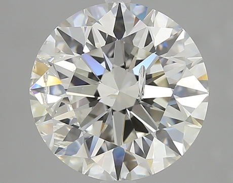 3.66 carat Round diamond H SI2 Excellent