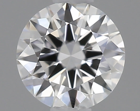 0.18 carat Round diamond E IF Excellent