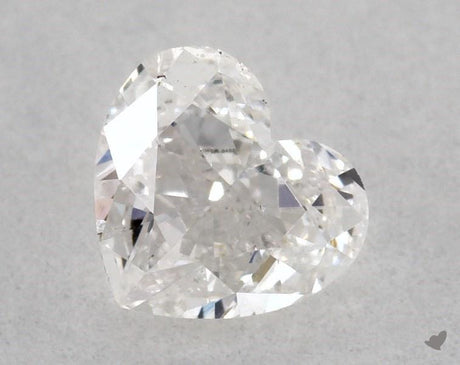 0.28 carat Heart diamond F I1