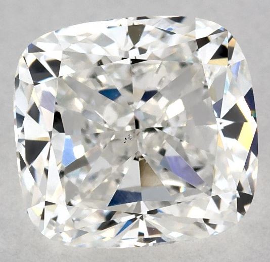 3.08 carat Cushion diamond G VS2