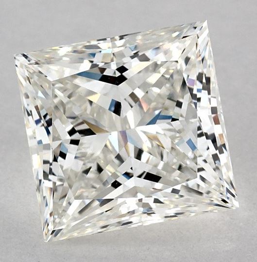 4.12 carat Princess diamond H  VS1