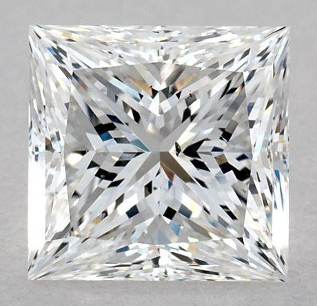 3.73 carat Princess diamond E SI1