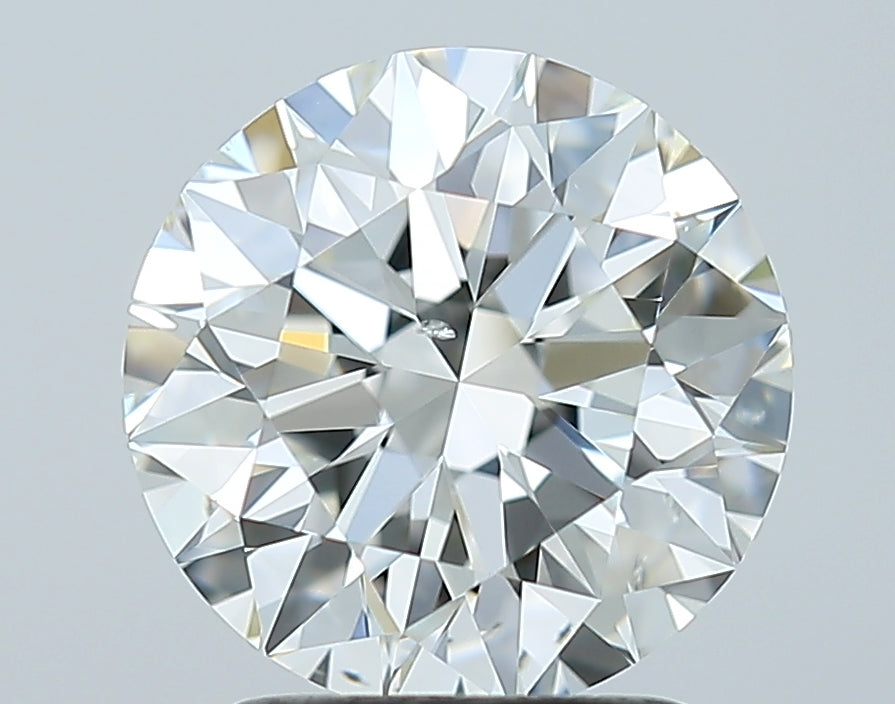 2.01 carat Round diamond I SI1 Excellent