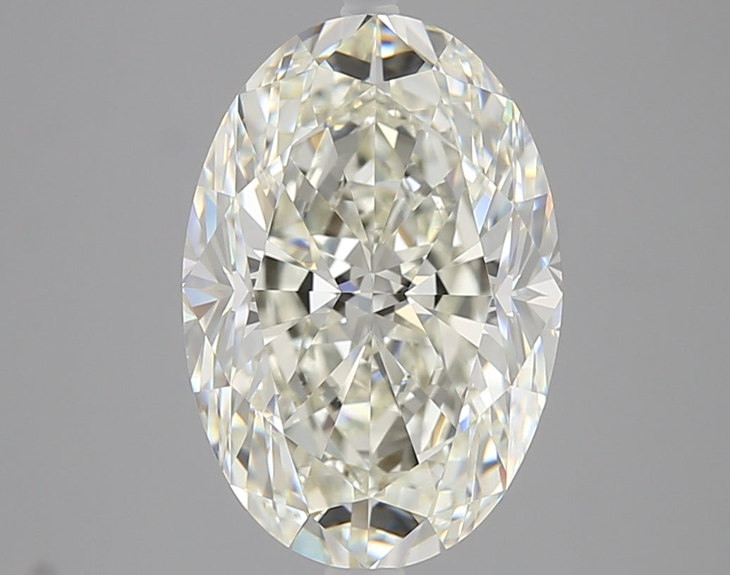 5.02 carat Oval diamond I VVS2