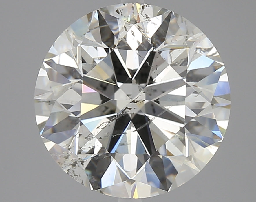 5.05 carat Round diamond I SI2 Excellent