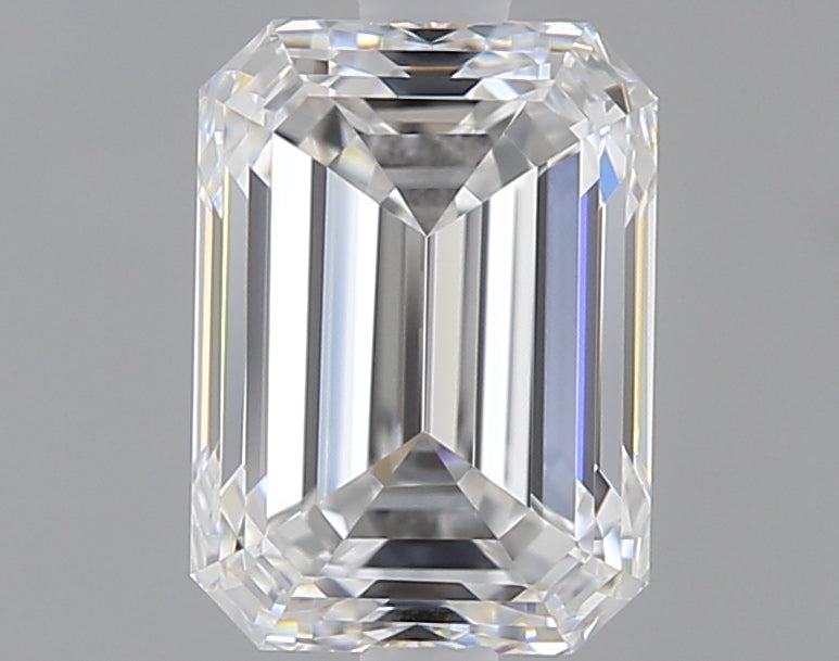 1.00 carat Emerald diamond E VVS1