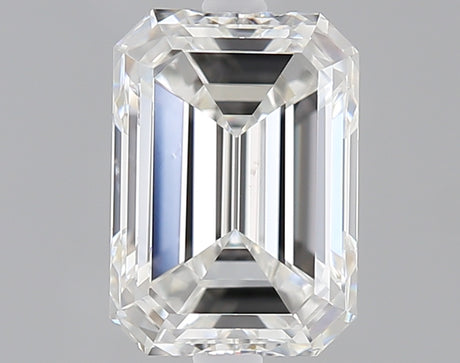 1.01 carat Emerald diamond F SI1