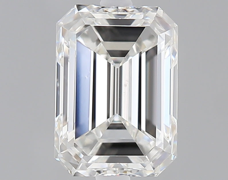1.01 carat Emerald diamond F SI1
