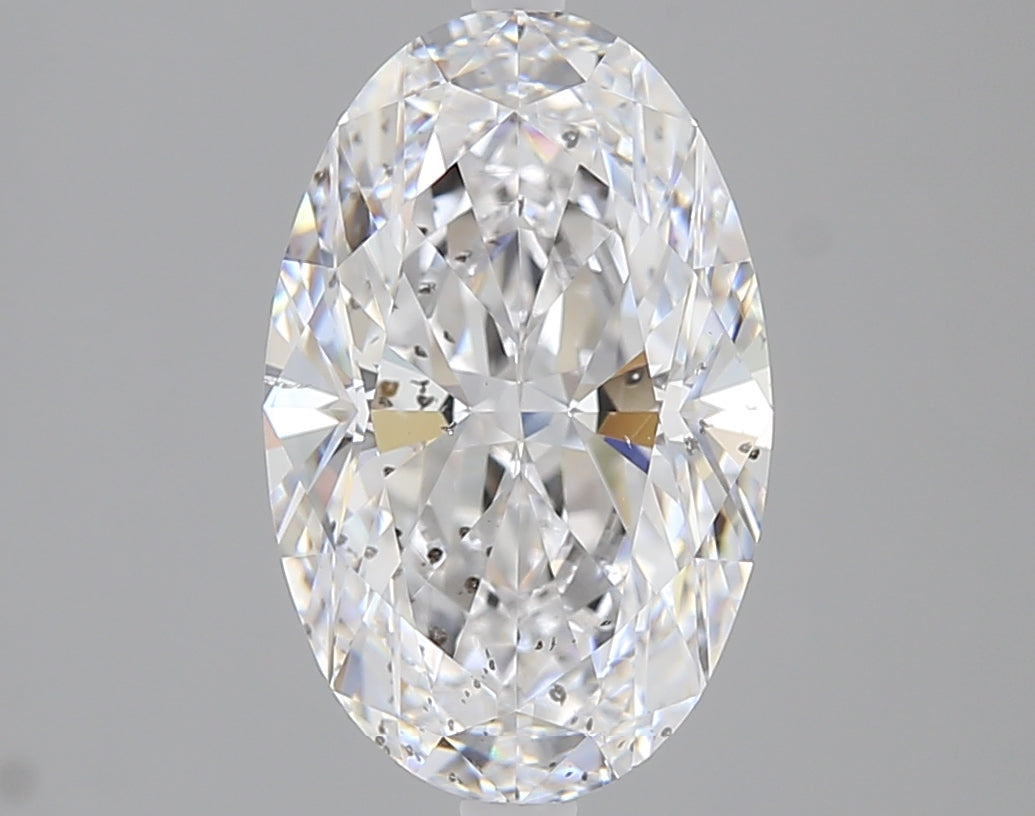 3.02 carat Oval diamond D SI2