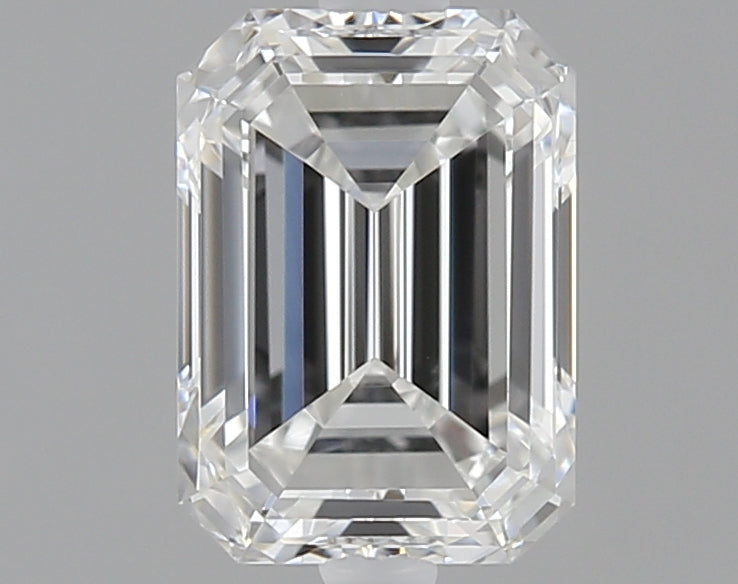 0.70 carat Emerald diamond F  VVS2