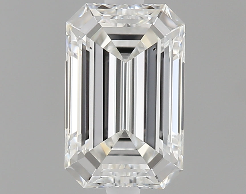 0.70 carat Emerald diamond F VS2