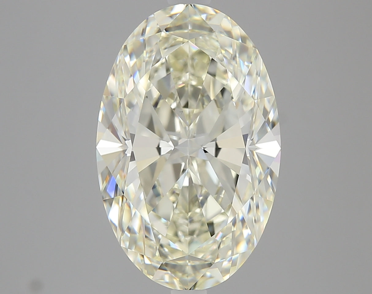 5.05 carat Oval diamond J VS1