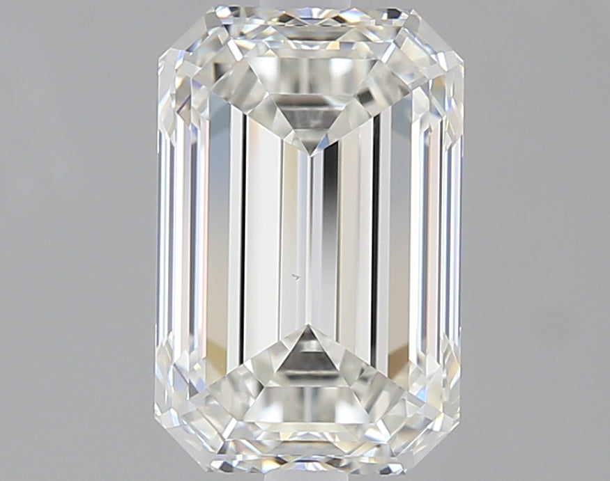 1.70 carat Emerald diamond F VS2