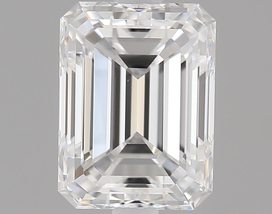 1.00 carat Emerald diamond D VVS2