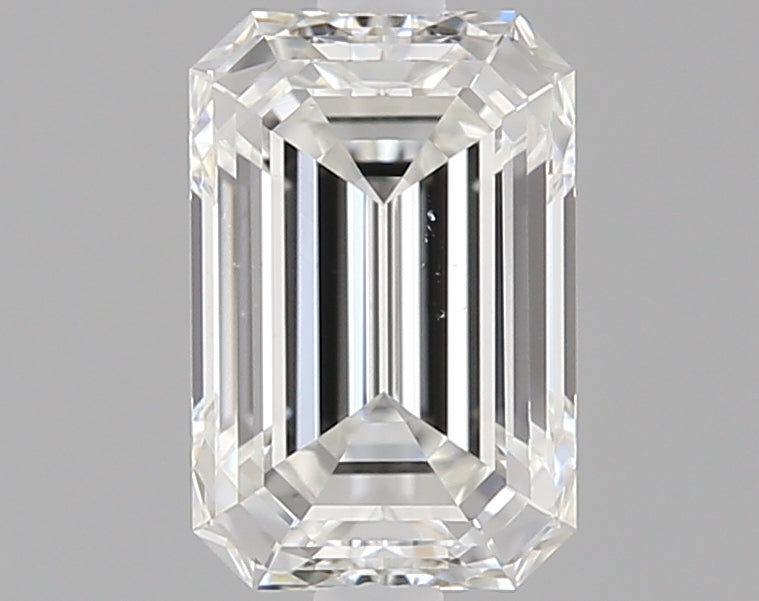 0.62 carat Emerald diamond F VS2