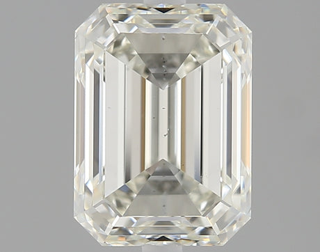 2.01 carat Emerald diamond J SI1