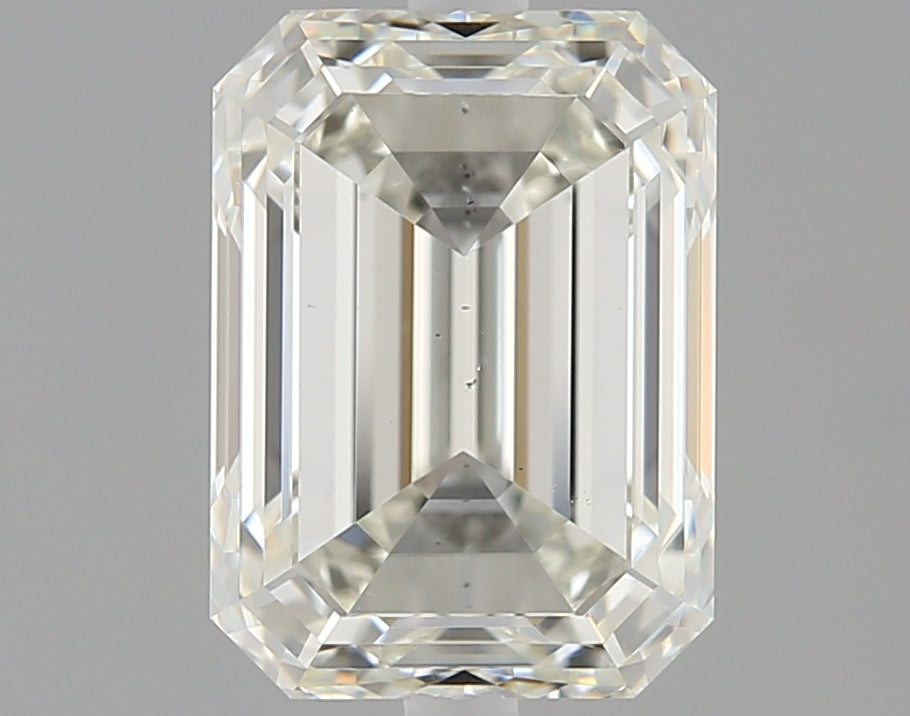 2.01 carat Emerald diamond J SI1