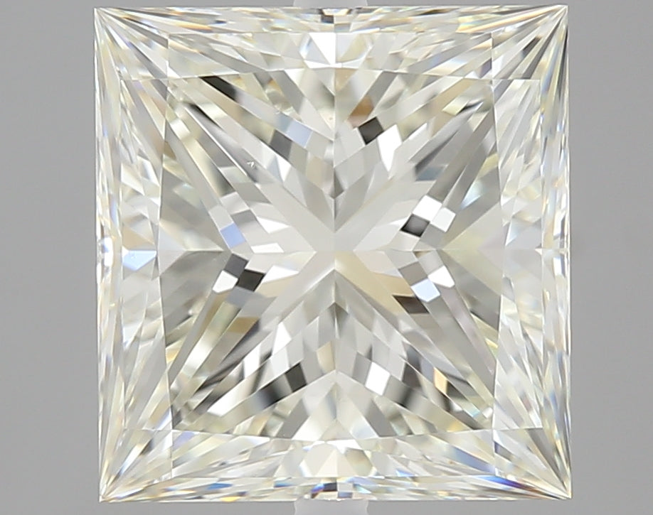 4.02 carat Princess diamond J VS1