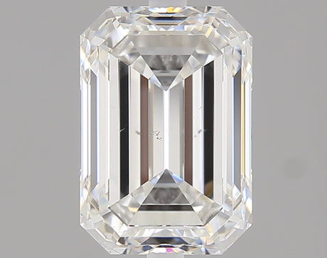 2.01 carat Emerald diamond F VS2