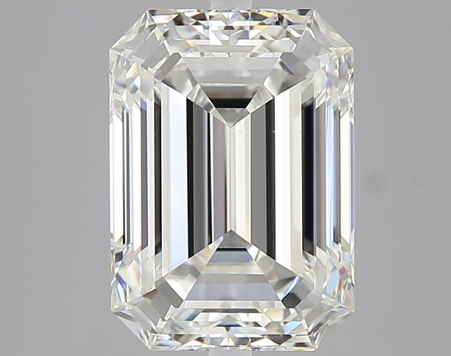 3.70 carat Emerald diamond H SI2