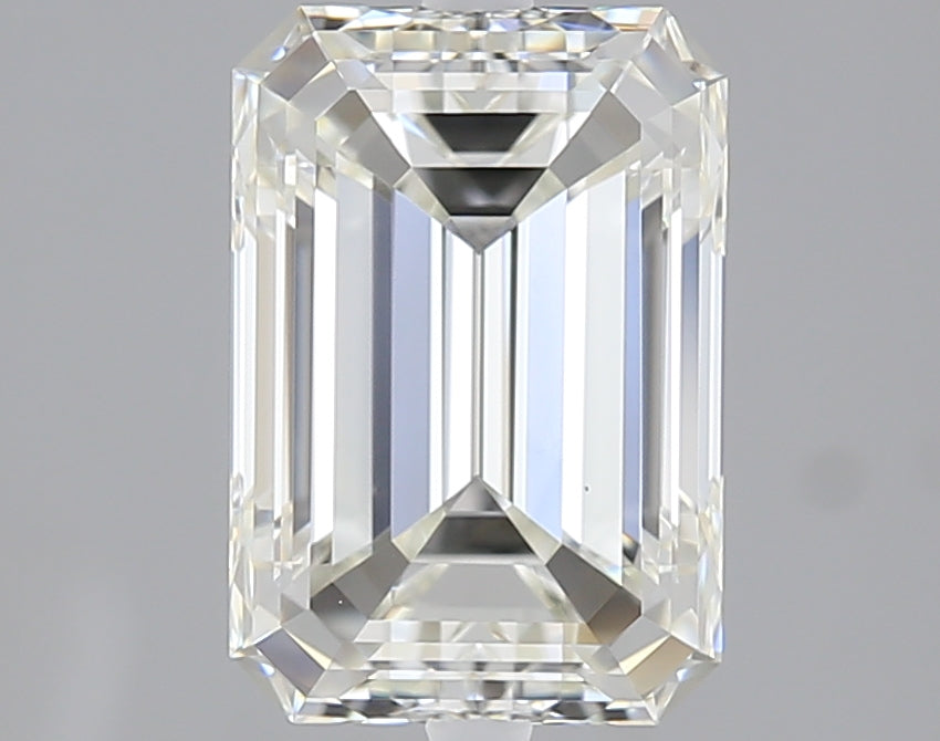 2.02 carat Emerald diamond I VS1