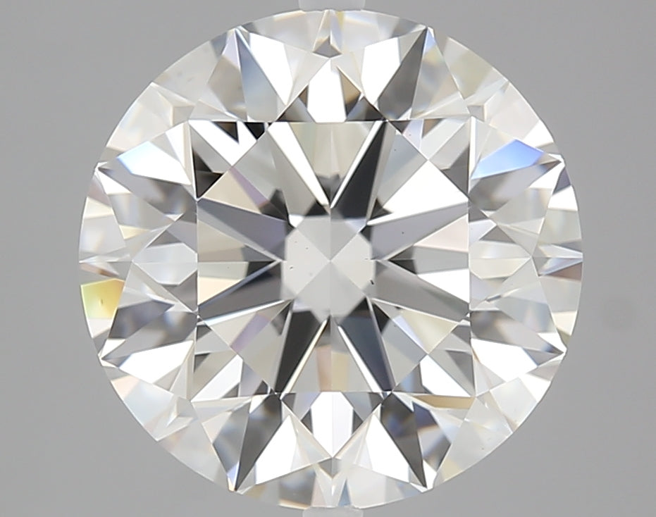 4.06 carat Round diamond F VS2 Excellent