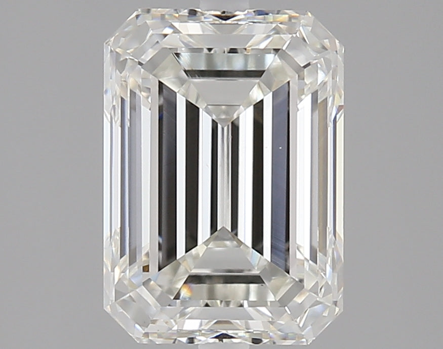 2.50 carat Emerald diamond H VS1