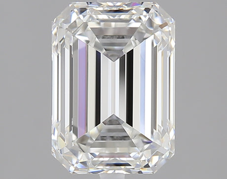 2.50 carat Emerald diamond F VVS1