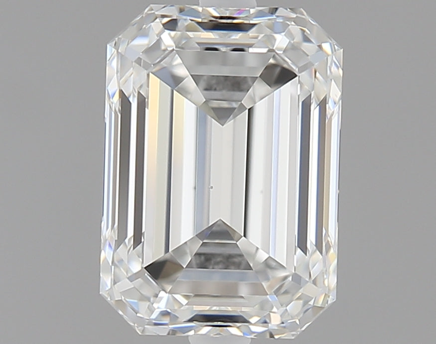 1.50 carat Emerald diamond F VS2