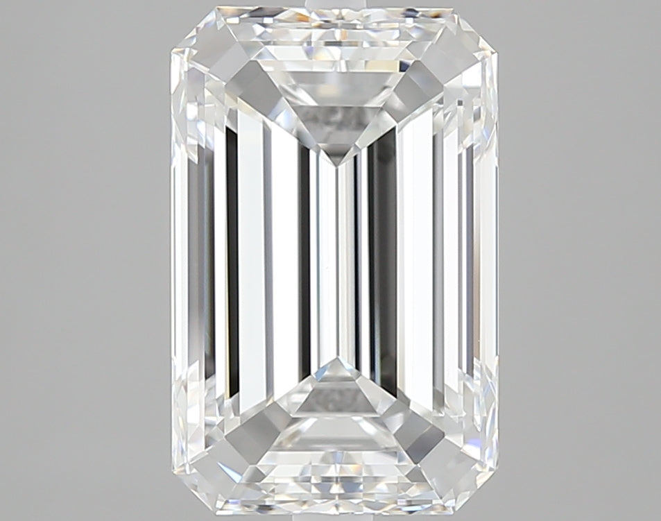 4.01 carat Emerald diamond E VVS2