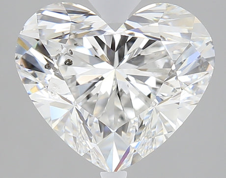 3.08 carat Heart diamond F SI2