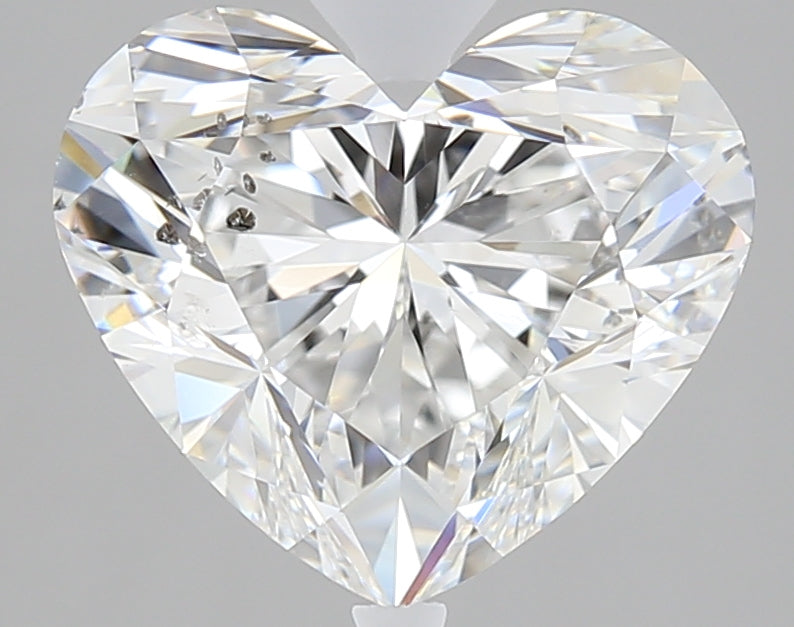 3.08 carat Heart diamond F SI2